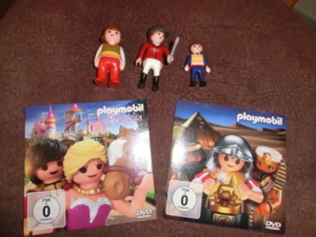 PLAYMOBIL Einzelfiguren und DVDs RÖMER/ÄGYPTER/PRINZESSINNEN - 1